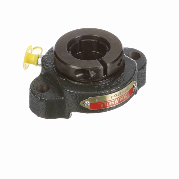 Mounted Cast Iron Two Bolt Flange Ball Bearing, TFT-16TC-1